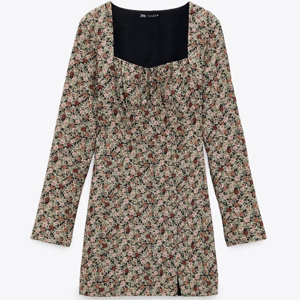 ✨ZARA FLORAL PRINT DRESS✨ - Picture 3 of 8